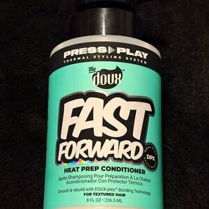 Fast Forward Heat Prep Conditioner - Black and Teal